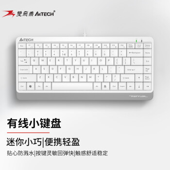 双飞燕(A4TECH)FK11飞时代有线小键盘薄膜办公打字用 双飞燕(A4TECH)FK11飞时代有线小键盘薄膜办公打字用